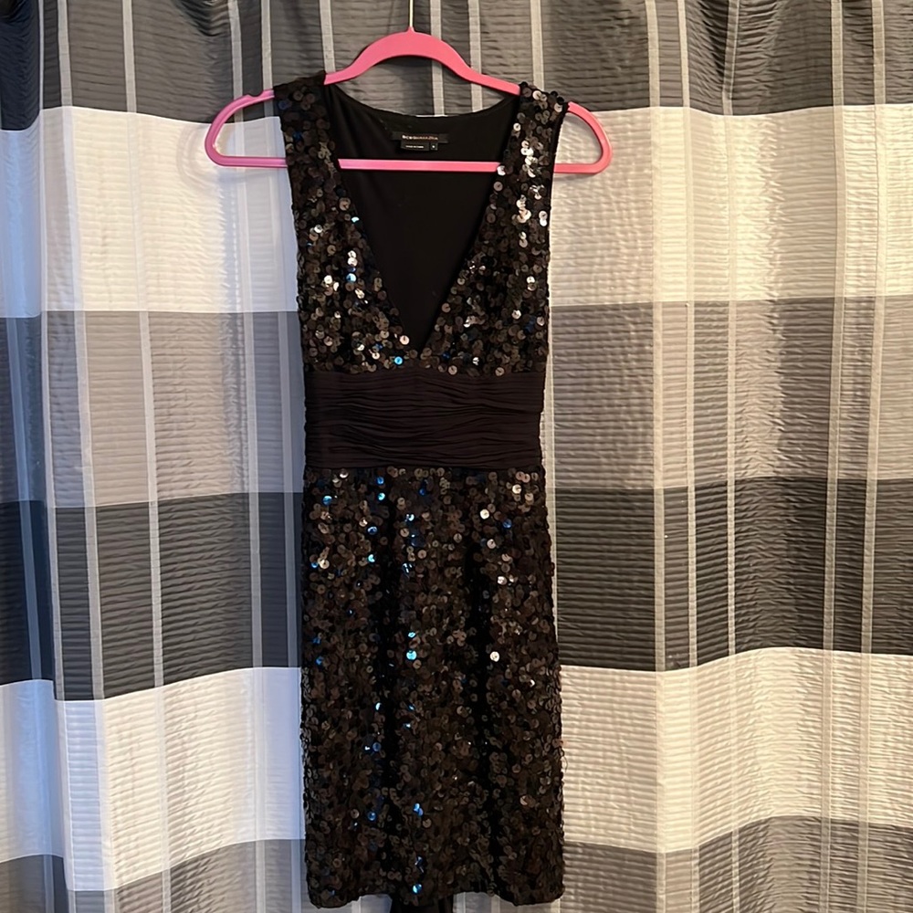 BCBG Sequin Cocktail Dress